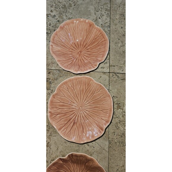 Set of 6 Metlox Poppytrail LOTUS Peach Apricot Desert / Cereal Bowls 6 3/4" #780 - Picture 3 of 5